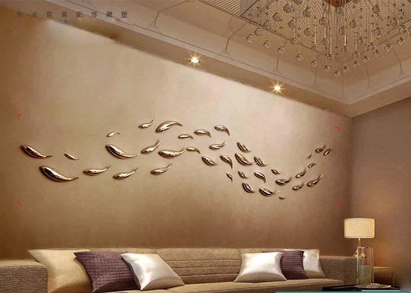 Creative Electroplating Gold Silver