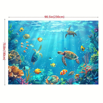 Underwater Party Background