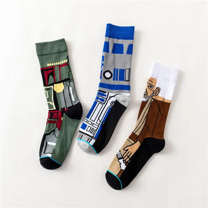 1 pair Autumn Winter Anime Socks
