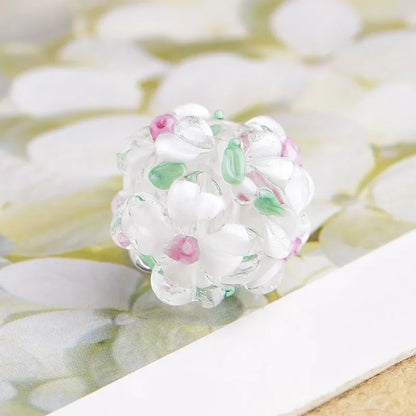 Glass Flower Beads
