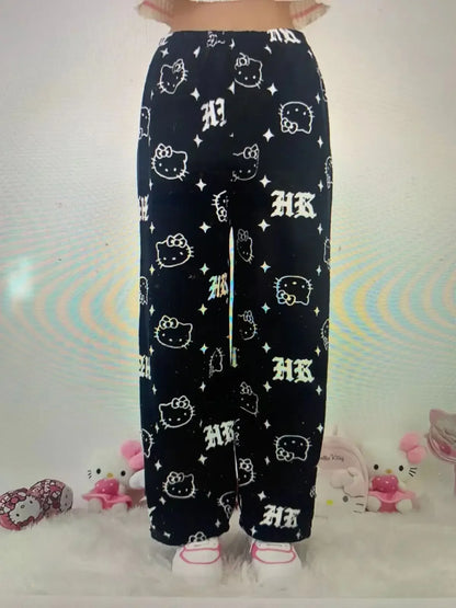 Hello Kitty fleecy pajamas