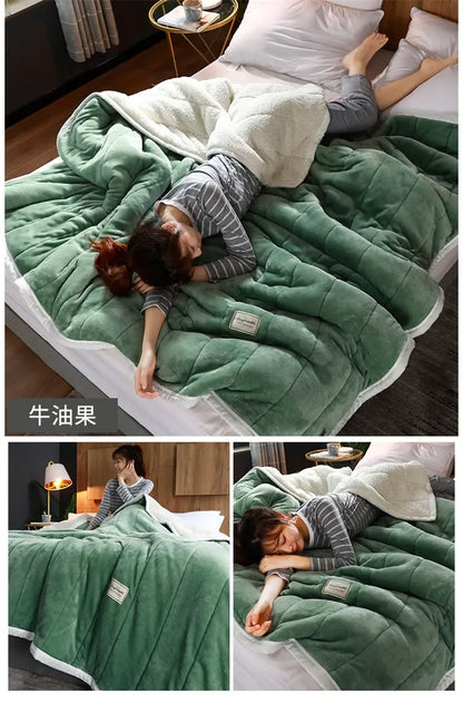 Coral Fleece Autumn Winter Warm blankets