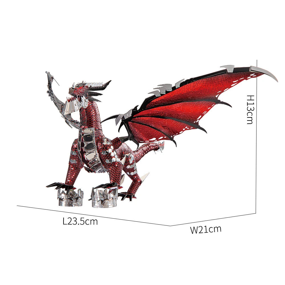 Piececool 3D Metal Puzzles  dragon