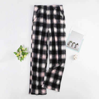 Pajama Pants Plush Sleep Pants Soft