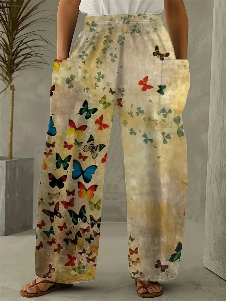 Butterfly Pattern  Women's Clothing