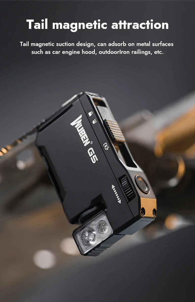 WUBEN G5 EDC Flashlight 400Lumens-Green