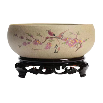 Elegant Bowl Planter Decor Lotus Bowls For Balcony Garden Lotus Bowls