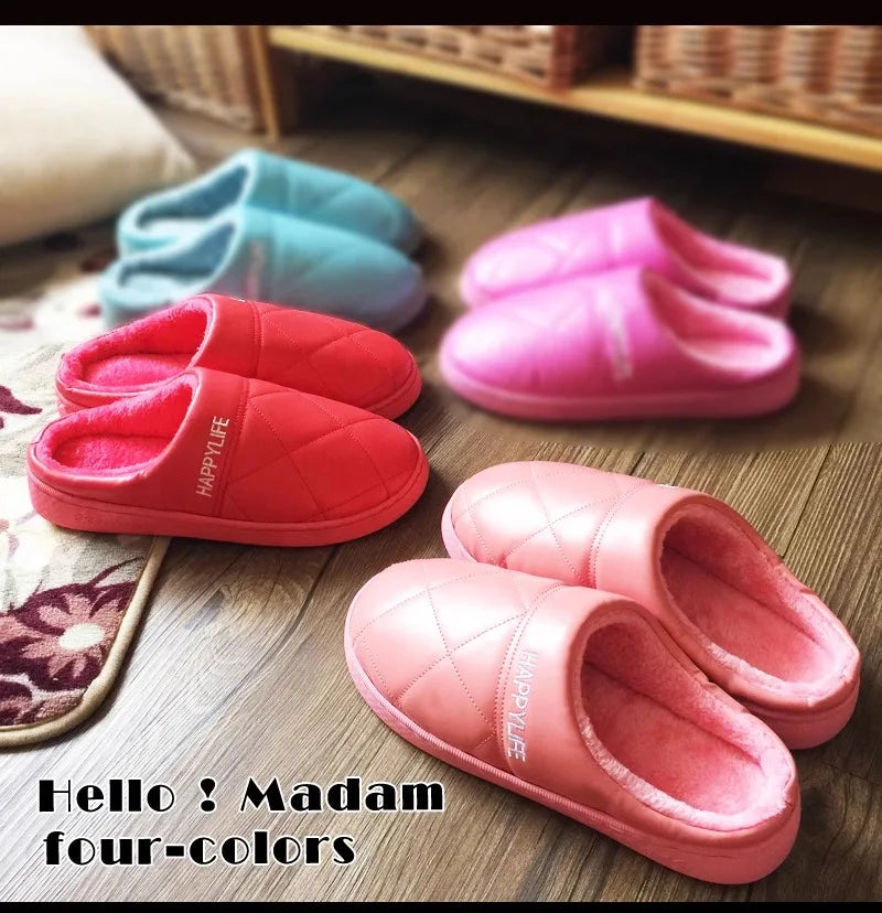 New cotton slippers for men and women