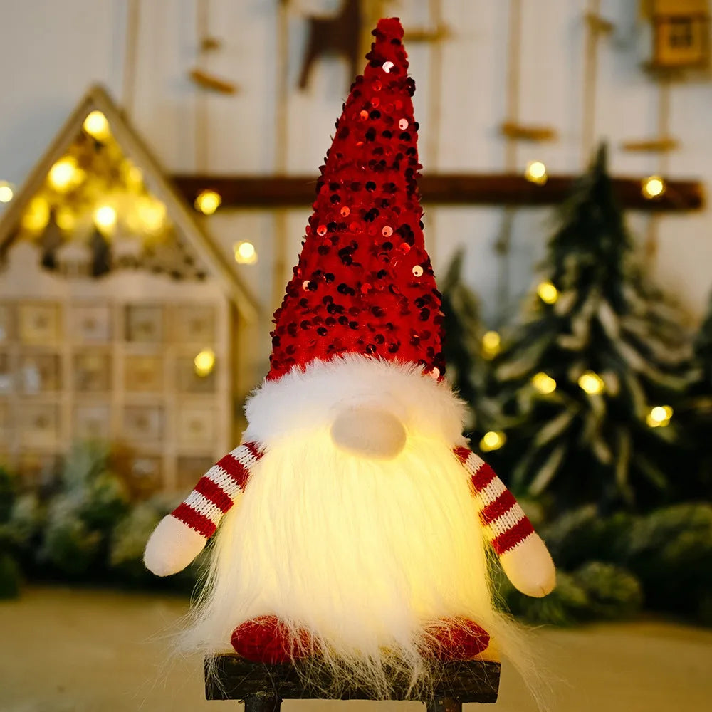 Christmas LED Glowing Gnome christmas lights