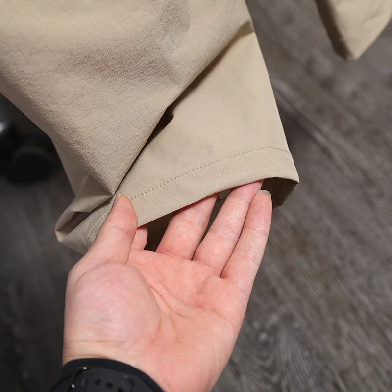 Lightweight Breathable Men's Summer Casual Pants Qui Dry Elastic Soft