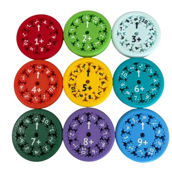Math Fidget Spinners Math Multiplication Tables