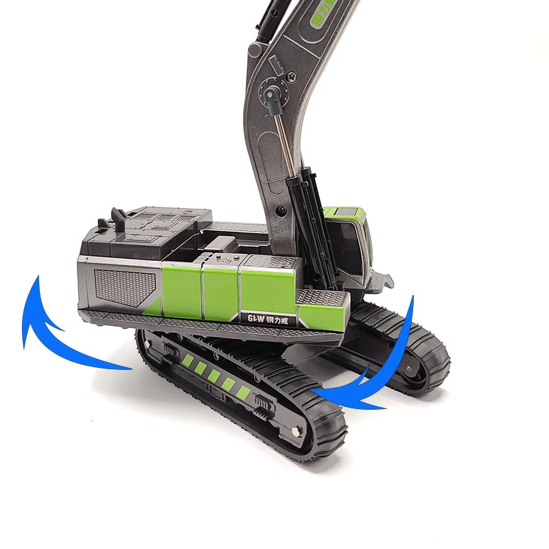 Alloy Tractor Kids Excavator Bulldozer Miniature crane