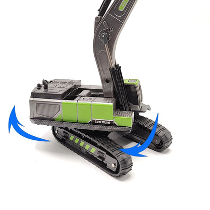 Alloy Tractor Kids Excavator Bulldozer Miniature crane