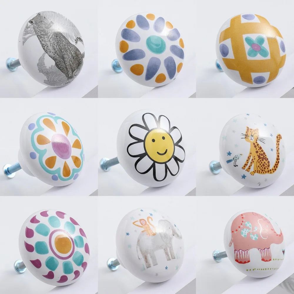 Wardrobe Pulls Ceramic Door Handles