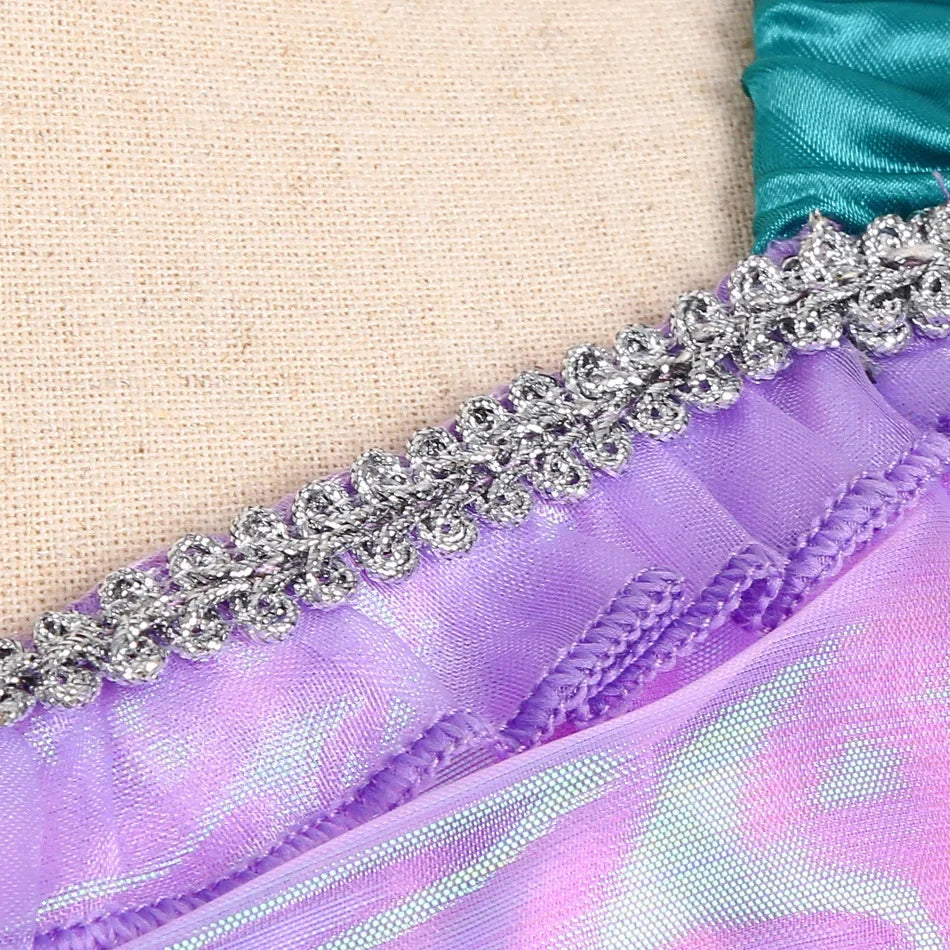 Girls Mermaid Dress Charm Princess