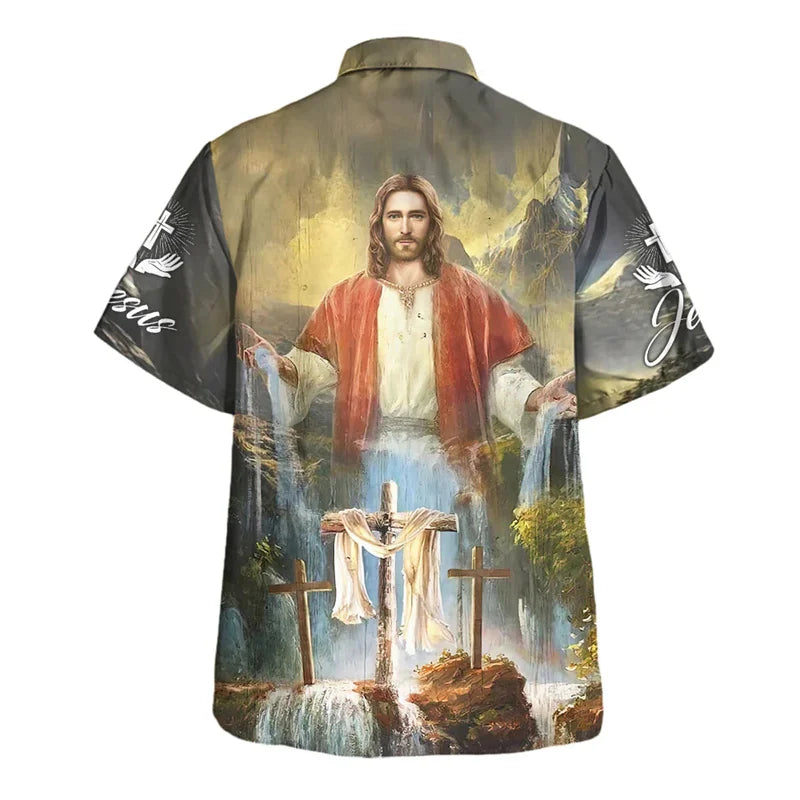 Jesus Love Me Hawaiian shirt
