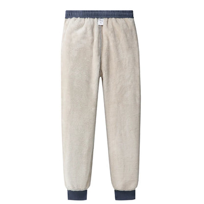 8XL Men Winter Warm Pants