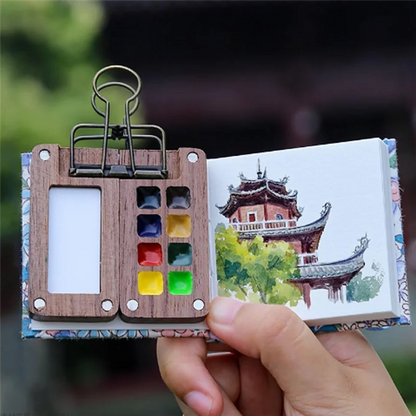 Travel Ready Paint Palette Bundle,Set, Travel Paint Palette