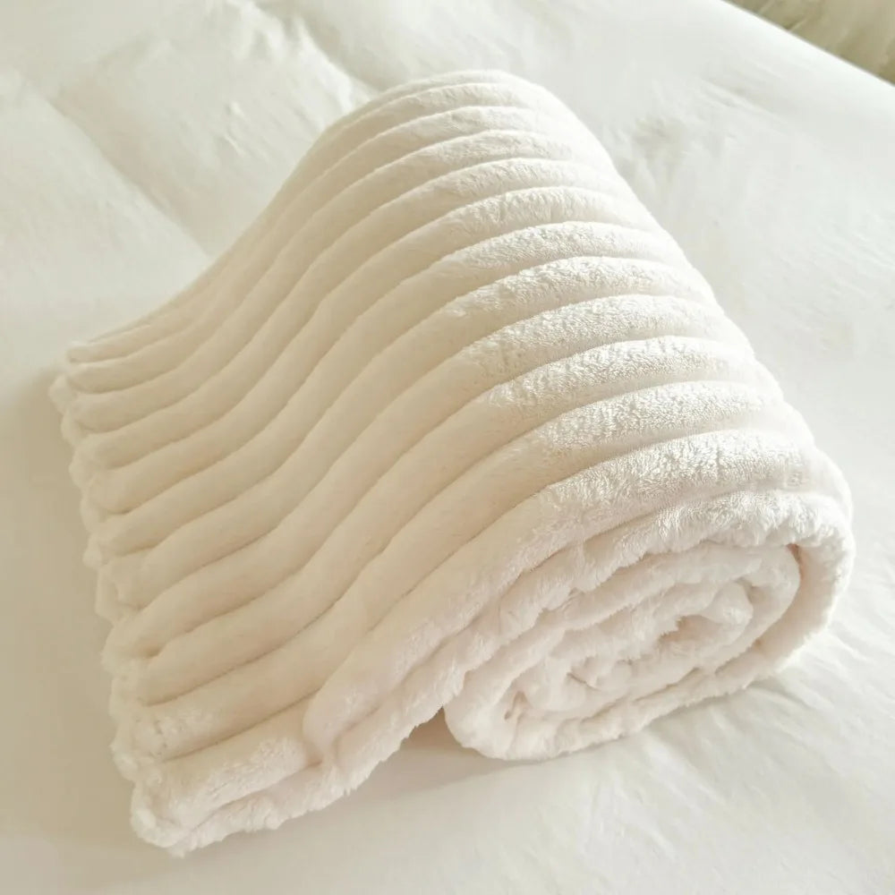Flannel thick blanlet