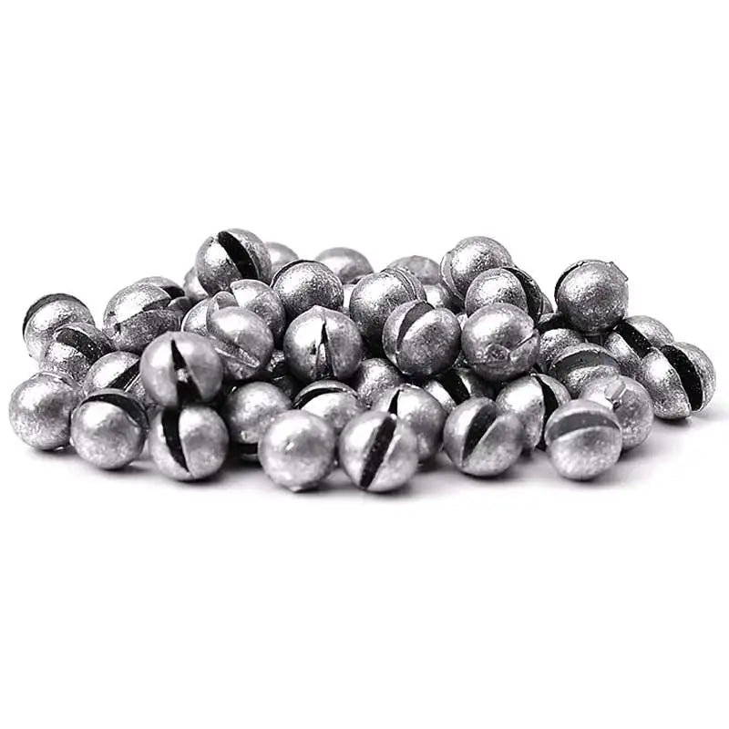 100pcs 0.5g Round Split sinkers