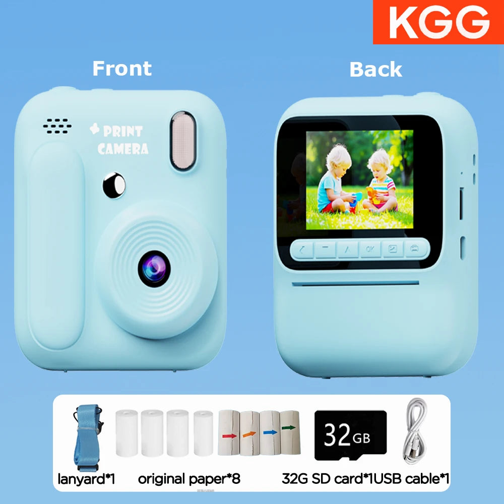 Camera  Kids Instant Camera 32GB