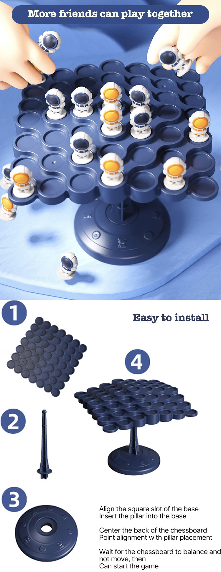 Astronauts Balance Tree Toy