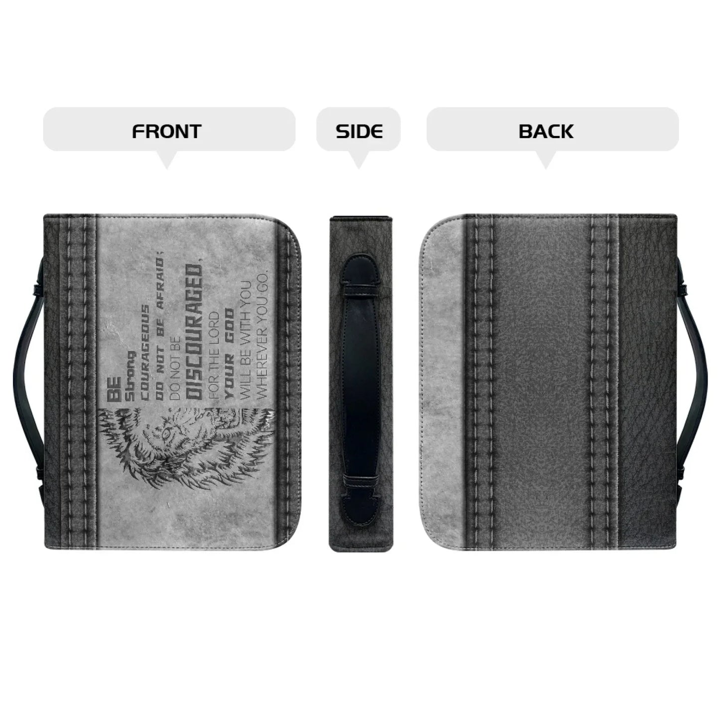 Custom Your Image Print Leather Bible Bag