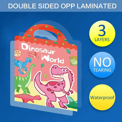 Educational Jelly Sticker Books