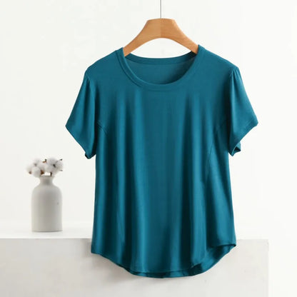 XL to 8XL plus size O-Neck Tshirts Women's basic