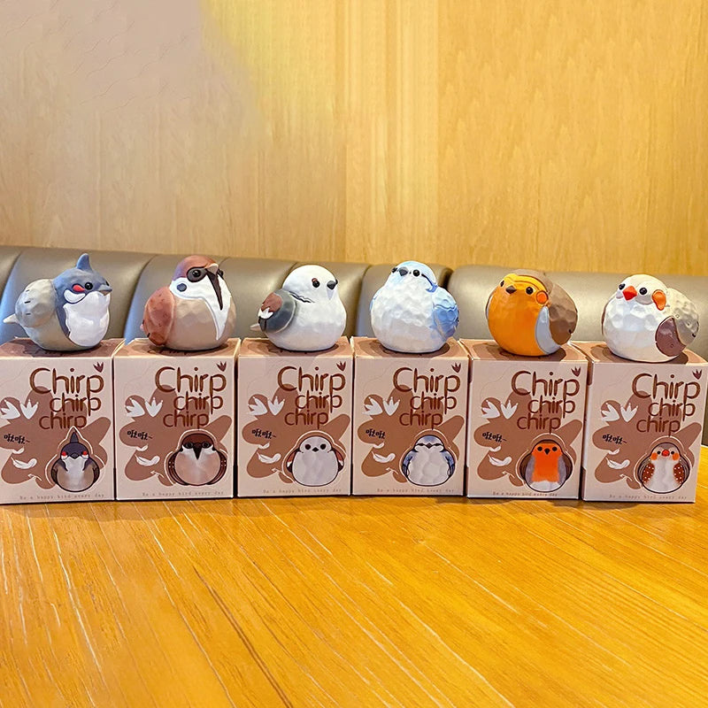 Handcrafted Resin Bird wood