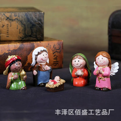 12Pcs Christmas Nativity Figurines