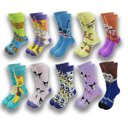 New Anime Funny Socks