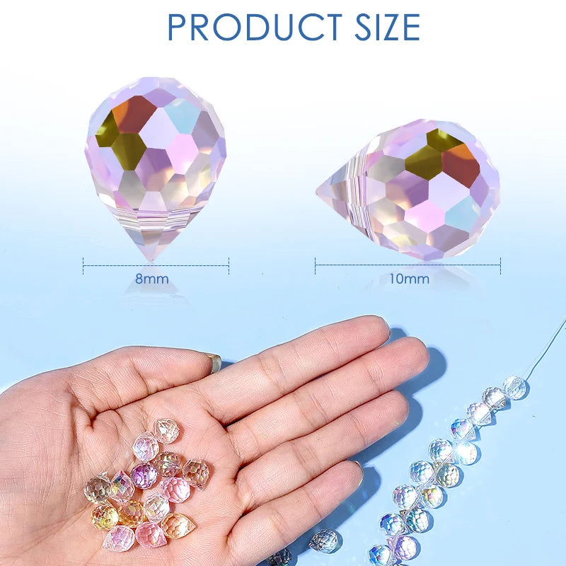10*8mm Crystal Strawberry Beads