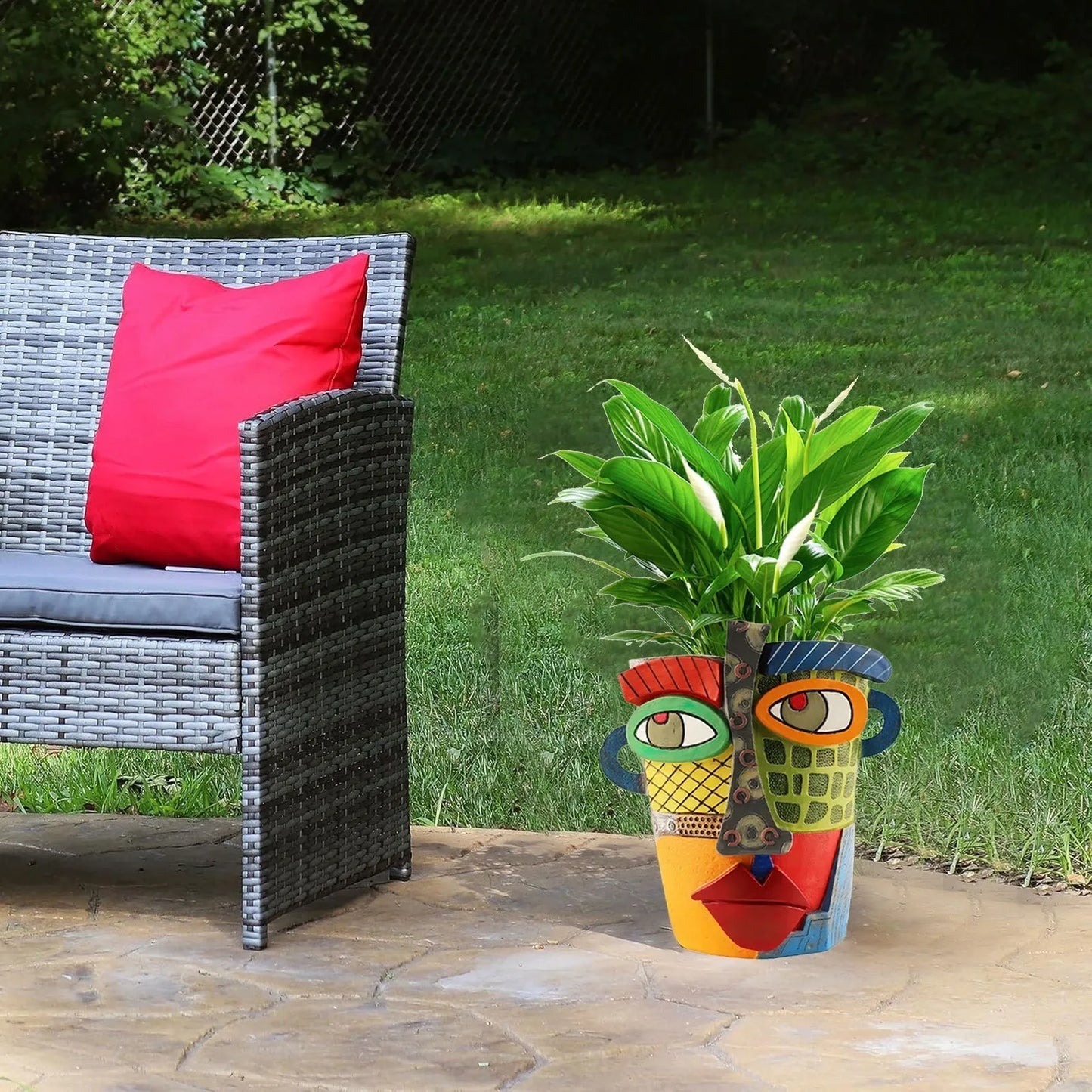 Funny Flower Pot Ornament