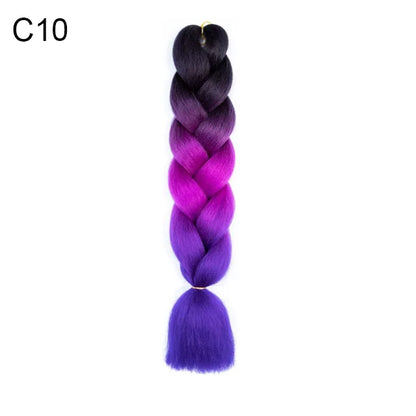 24Inch Synthetic Braiding Hair Extens