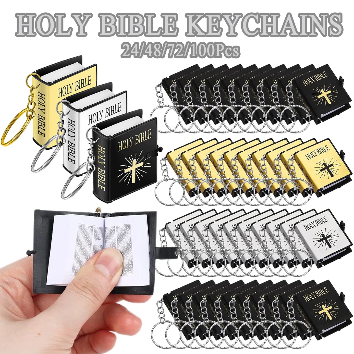 HOLY BIBLE Keychains