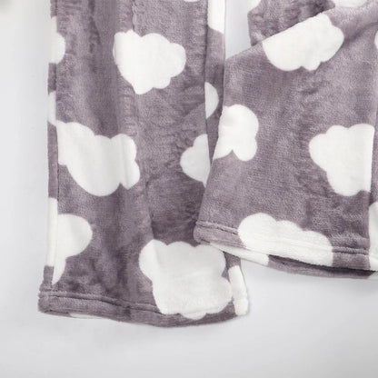 Pajama Pants Plush Sleep Pants Soft