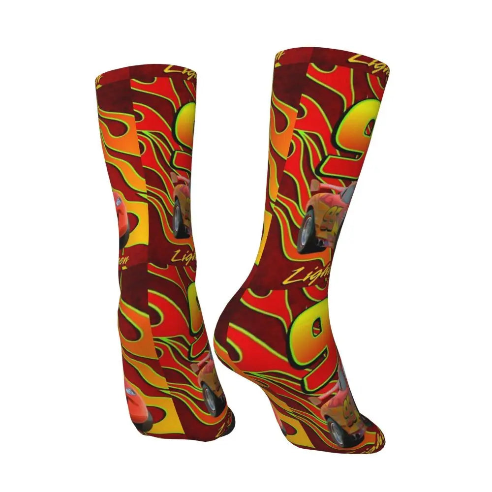 Race Lightning Mcqueen socks
