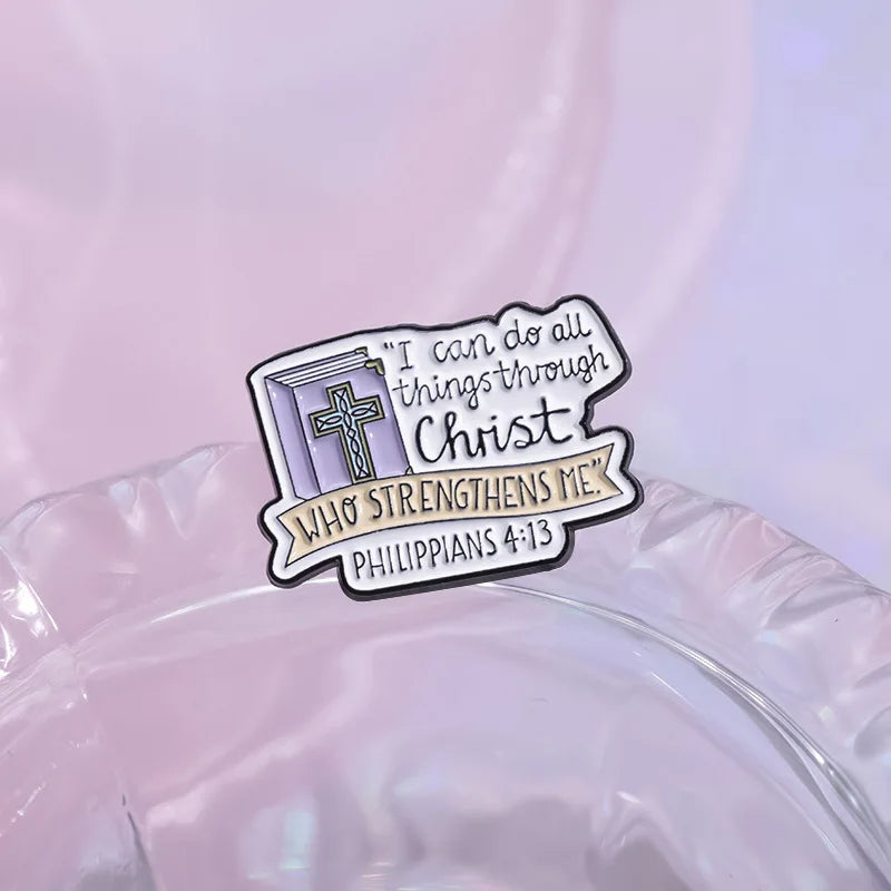 I Can Do All Things Through Christ Enamel