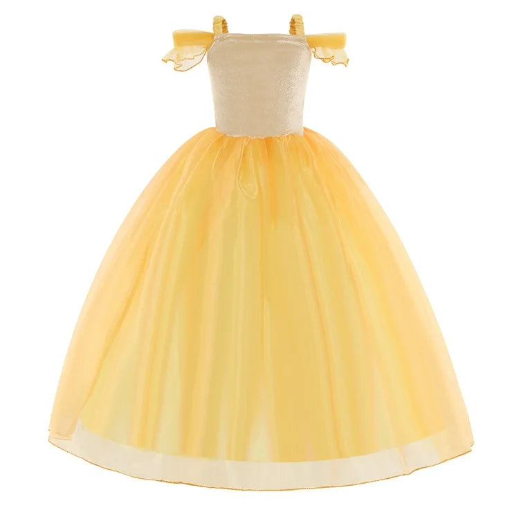 Kids Belle Beauty and the Beast Ball Gown