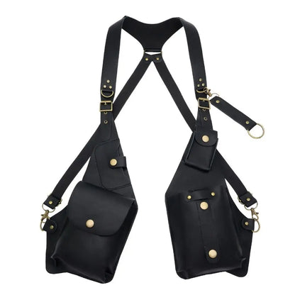 Vintage Underarm Strap Wallet Pocket Vest Bag