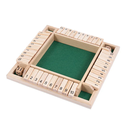 Shut The Box Dice Board Game