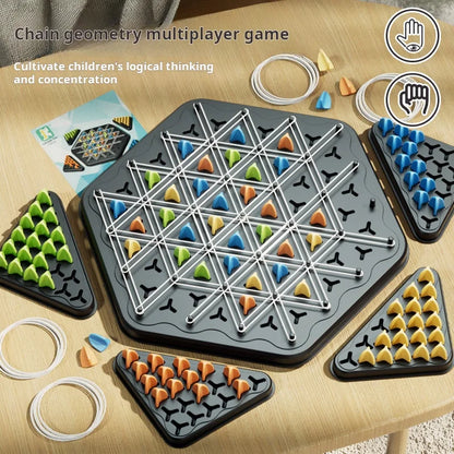 Chain Triangle Chess Game Band  Educational Interactive Game