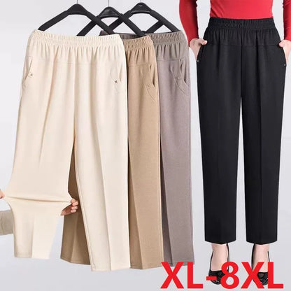 5XL 6XL 7XL 8XL Women Summer Pants