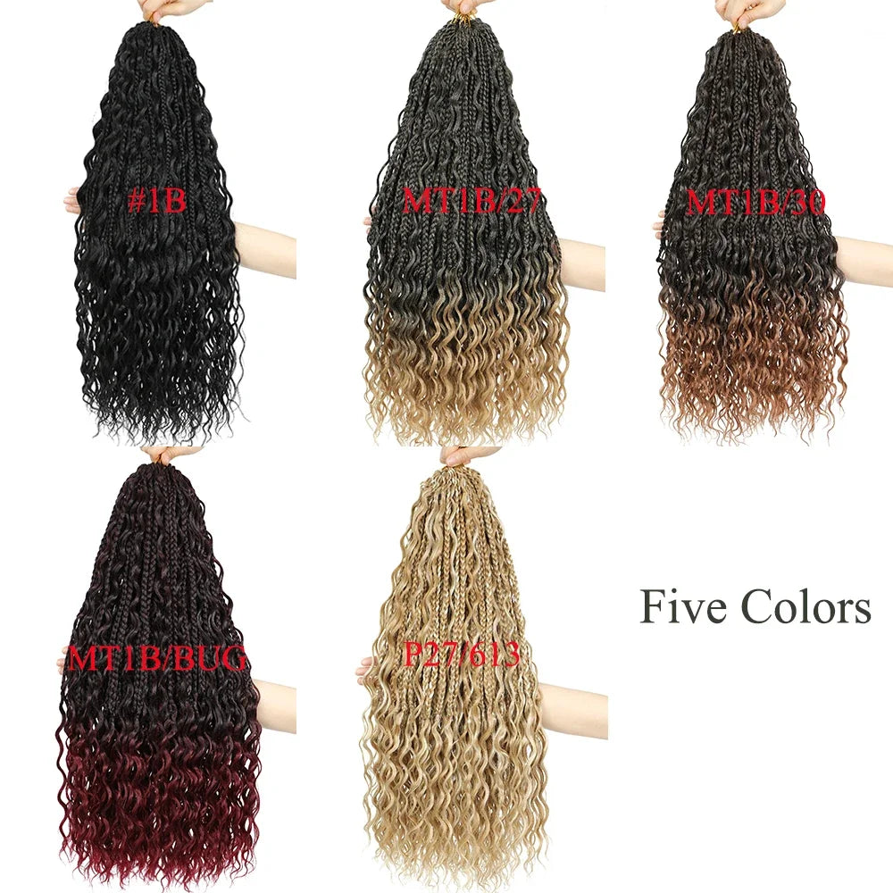 Synthetic Goddess Box Braid