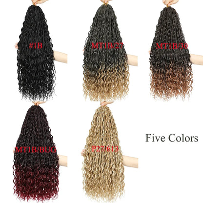 Synthetic Goddess Box Braid