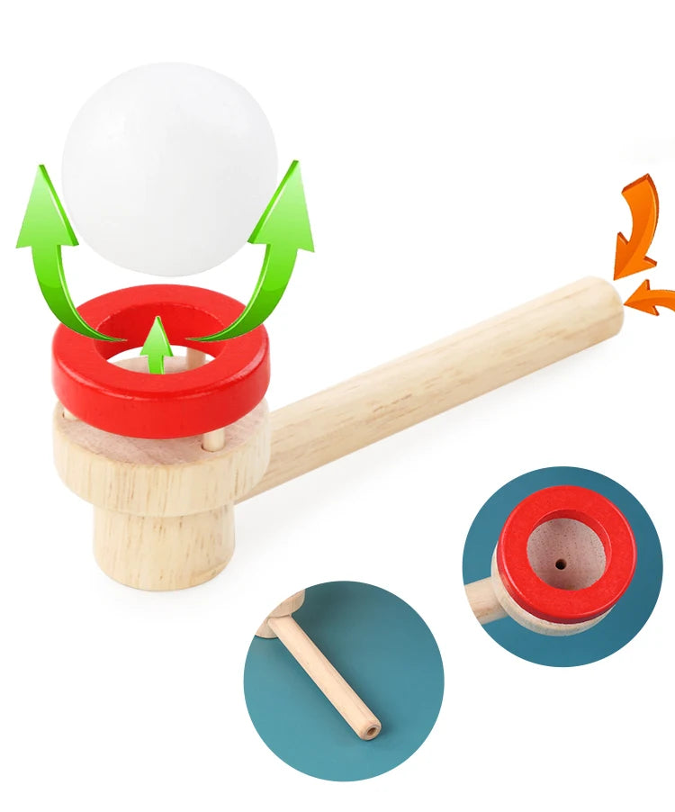 Wooden Balance Blowing Toys