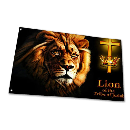 Tribe of Judah Lion Flag,