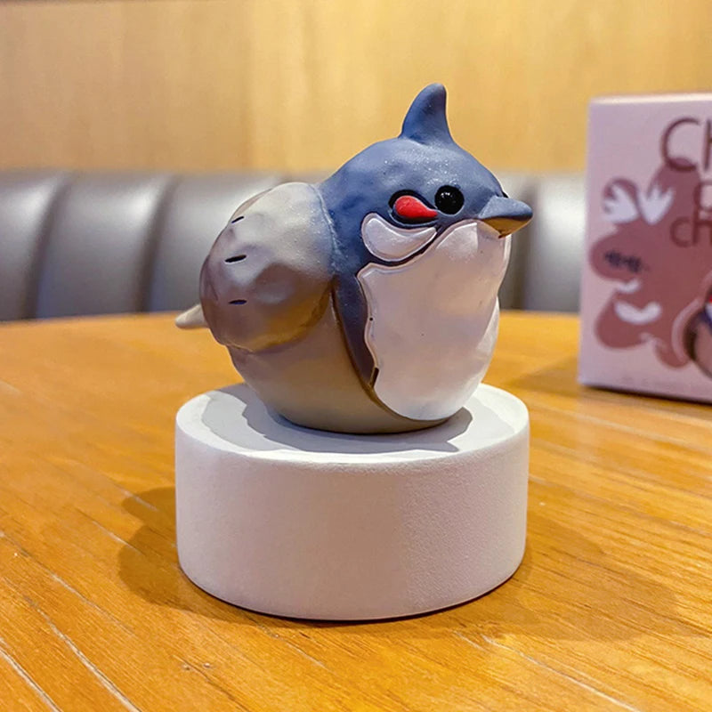 Handcrafted Resin Bird wood