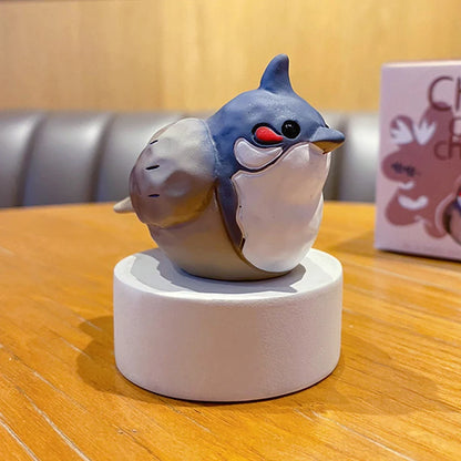 Handcrafted Resin Bird wood